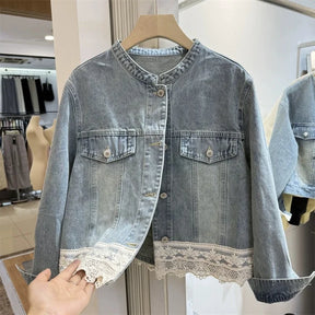 Jaqueta Feminina Jeans Casual - Estella