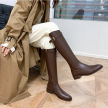 Bota Feminina de Inverno em Couro - Glacier + Brinde Exclusivo