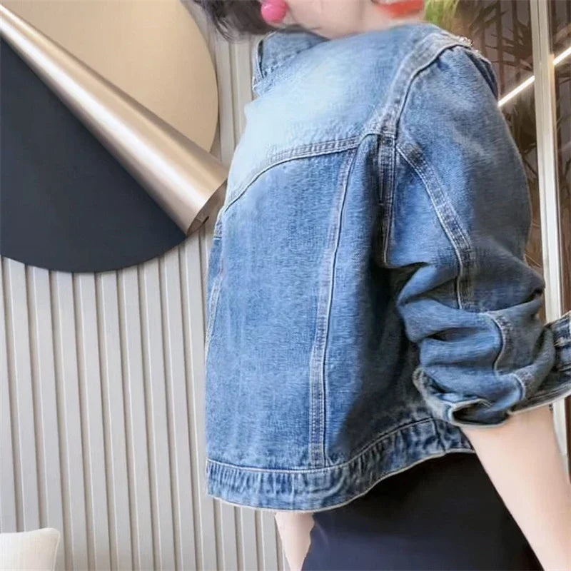 Jaqueta Feminina Jeans VIntage - Alina