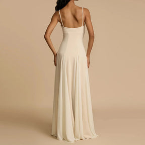 Vestido Longo sem Alças Casual - Olwen