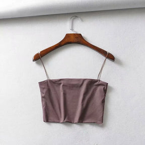 Top Feminino com Alças de Algodão - Pandora