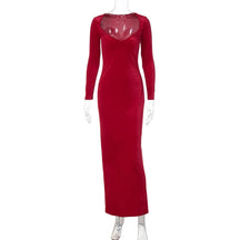 Vestido Longo Decote em V Isadora - PRIME