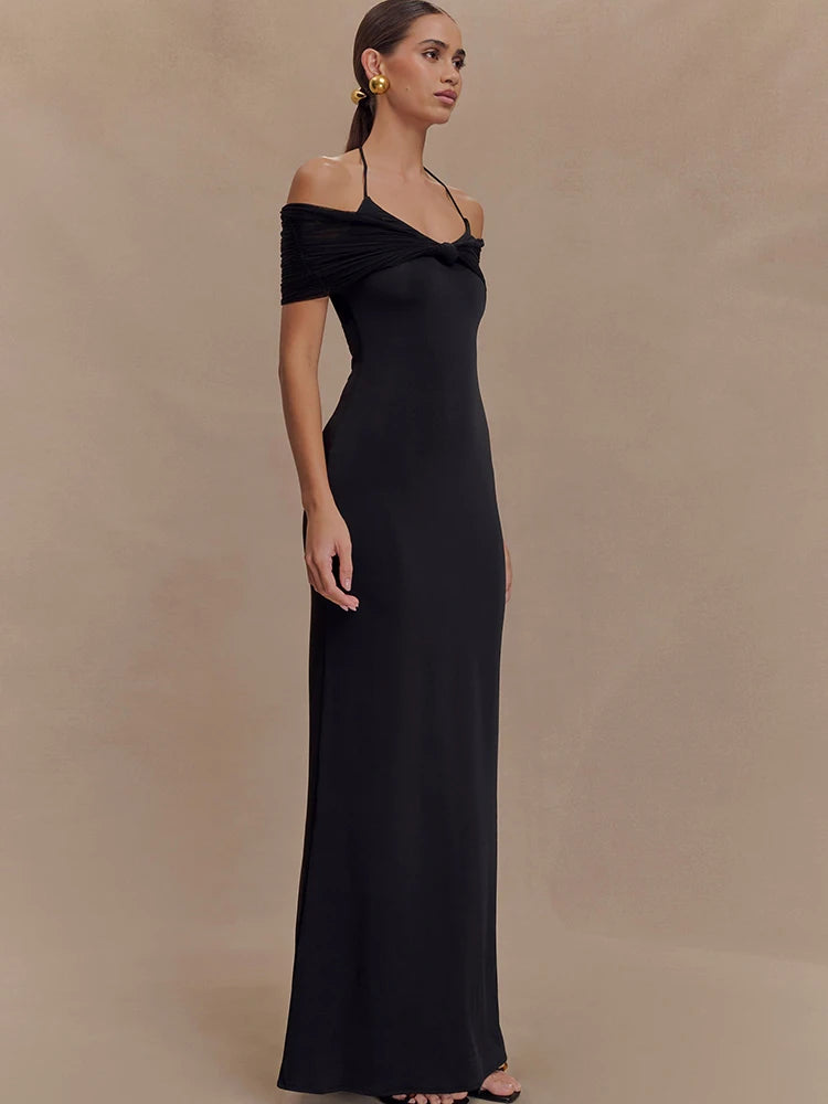 Vestido Longo sem Alças Elegante - Rosalind