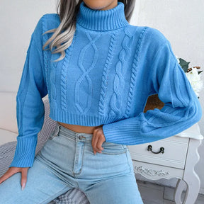 Suéter Feminino Gola Alta - Amanda