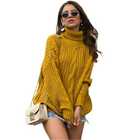 Suéter Feminino Gola Alta - Bianca