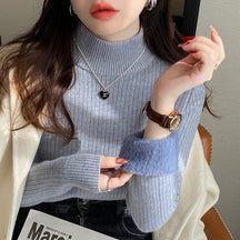 Verão 2023 tendências inverno tendência para o inverno sueter peluciado feminino gola alta sueter feminino roupa de inverno feminina barata roupa de inverno moda inverno jaqueta de inverno inverno24 inverno casaco de inverno blazer inver

