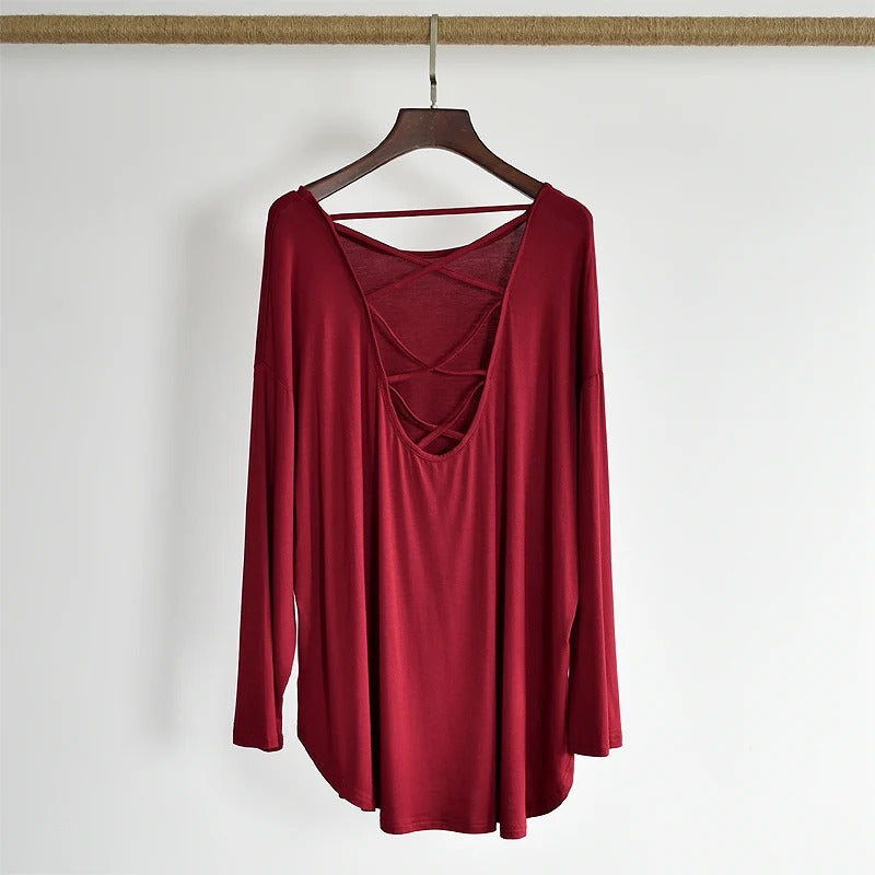 Blusa Feminina Manga Longa - Marina