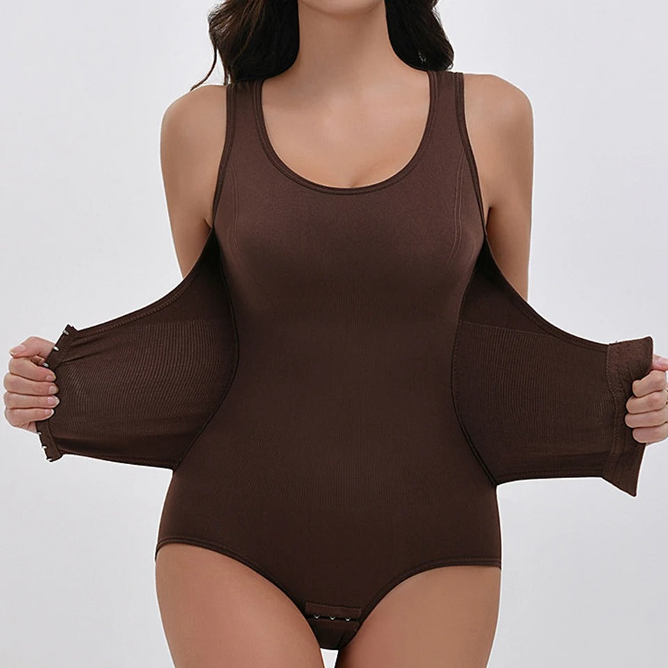 Body Feminino Modelador Com Cinto - Eleganzia