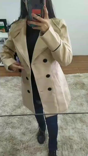 Casaco Feminino de Inverno Sobretudo Premium -  Reese + Brinde Exclusivo